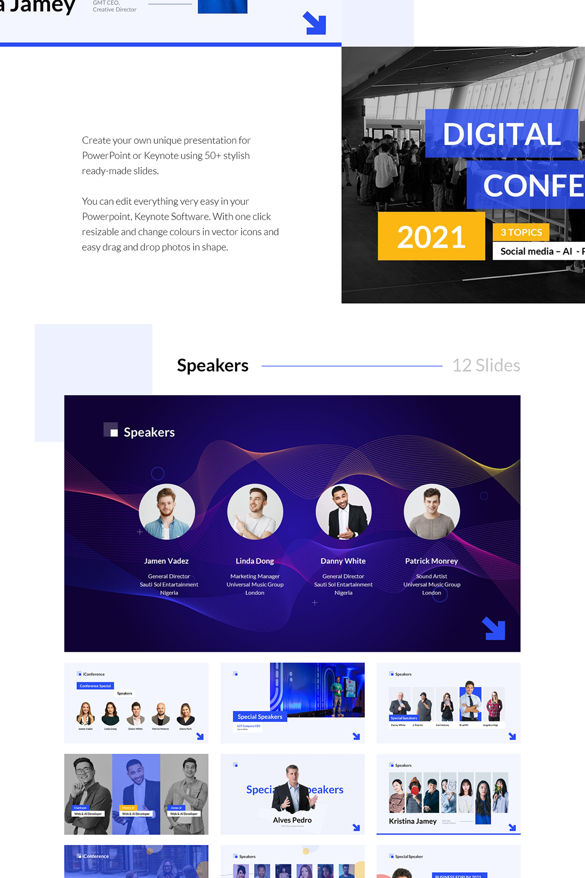 iConference - Animated Presentation Template