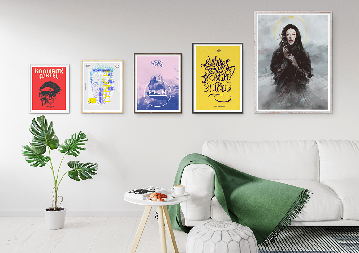 375+ Mockups – Scandinavian Framing