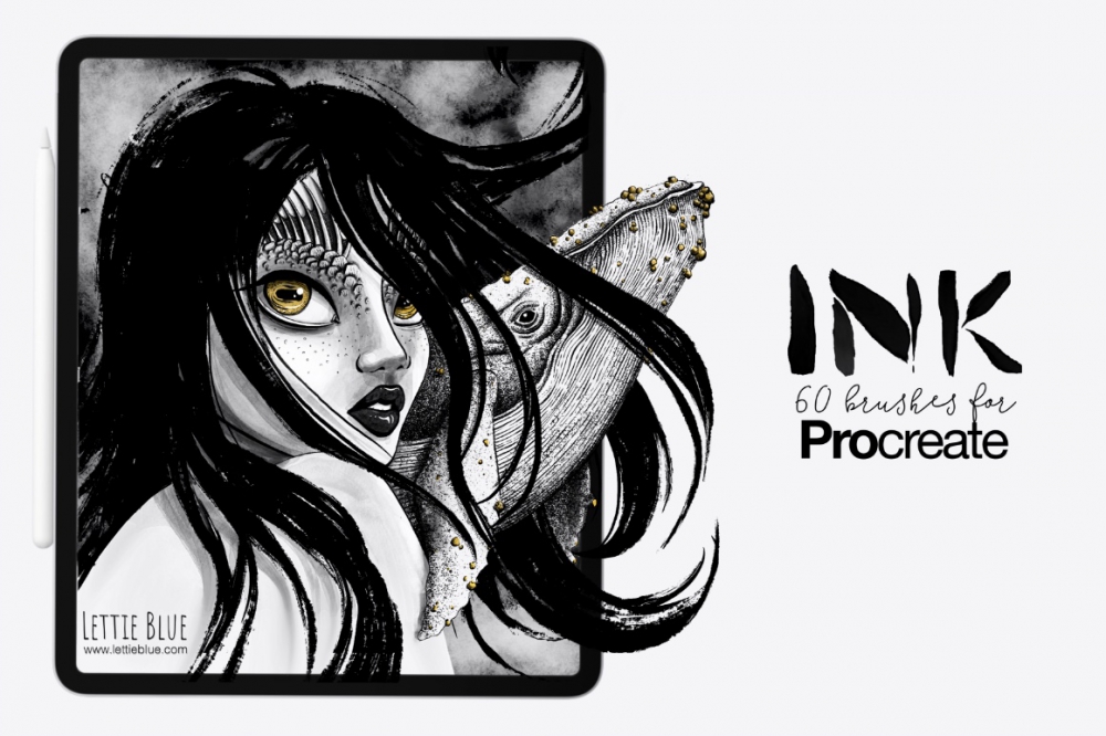 15 Best Procreate Inking Brushes for Inktober