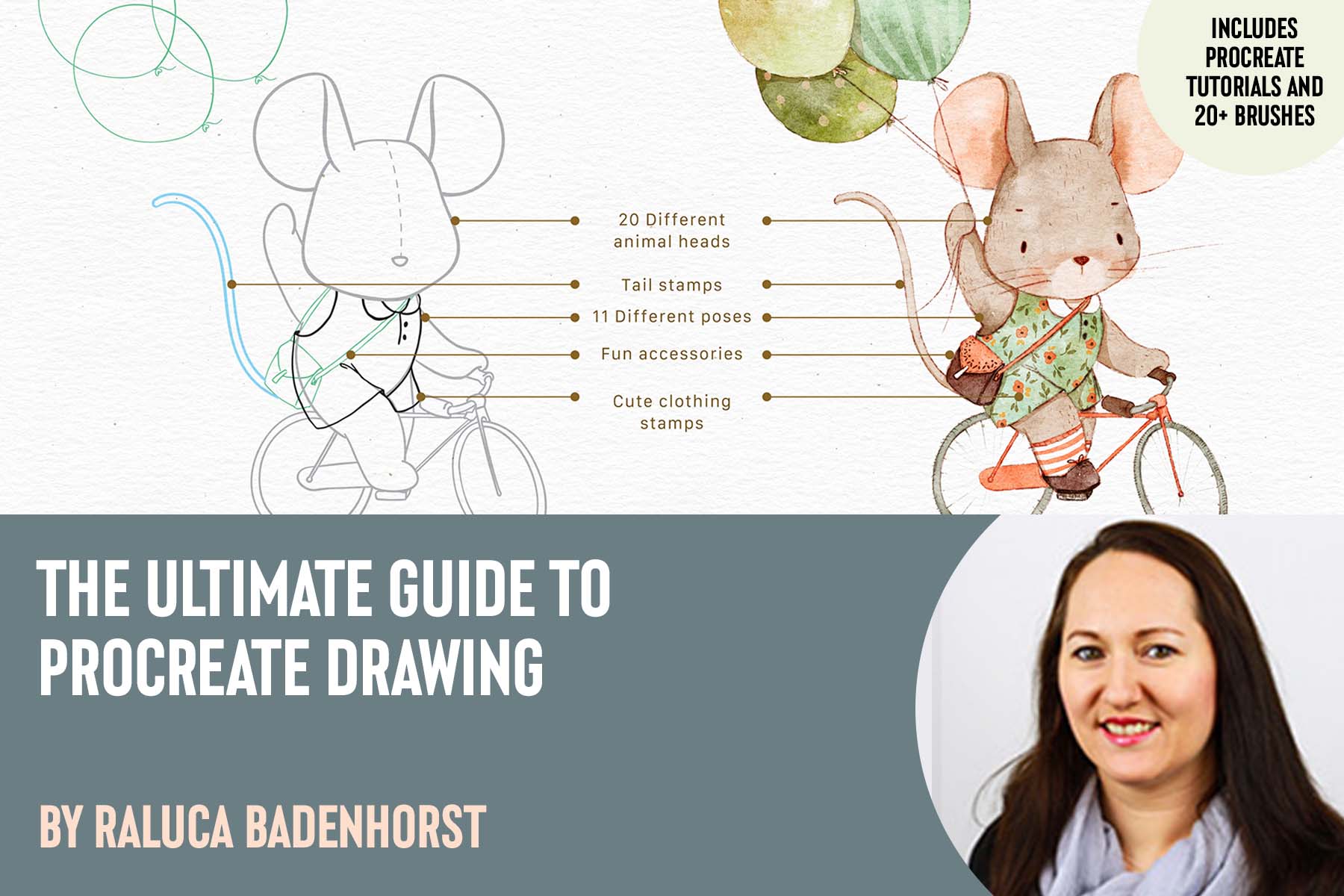 Drawing adorable animals is easy-peasy with the Animal Drawing Kit! - Lisa  Glanz