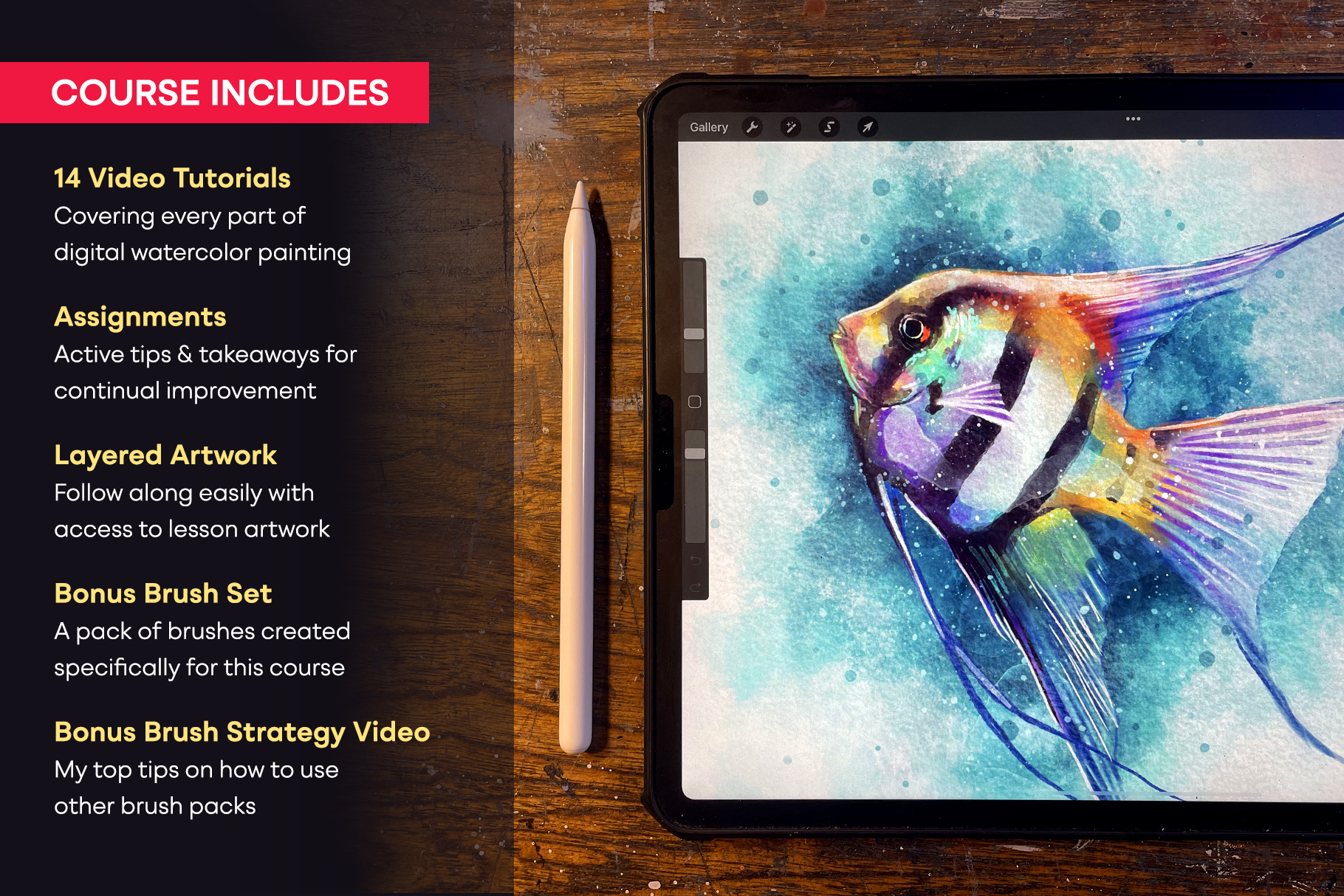 Procreate Watercolor Masterclass