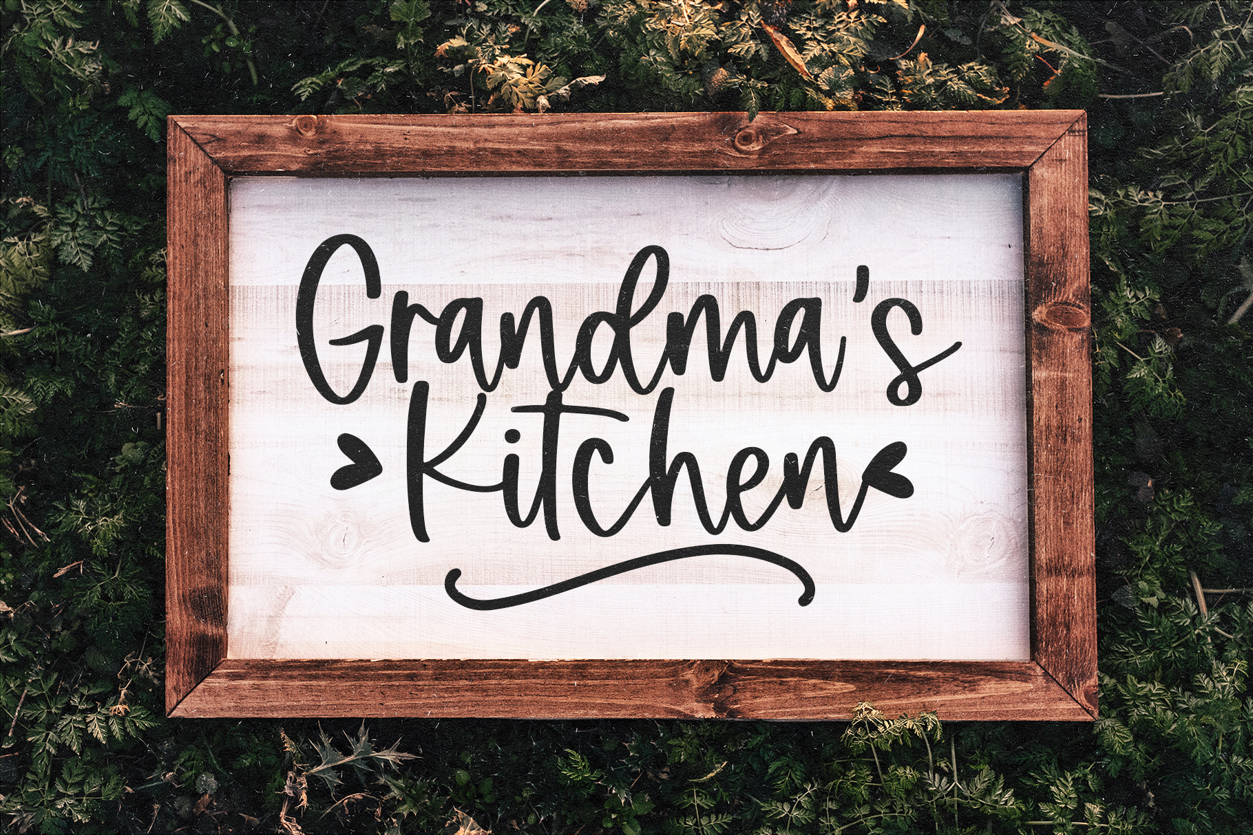 Country Kitchen – Handwritten Script Font With Extras