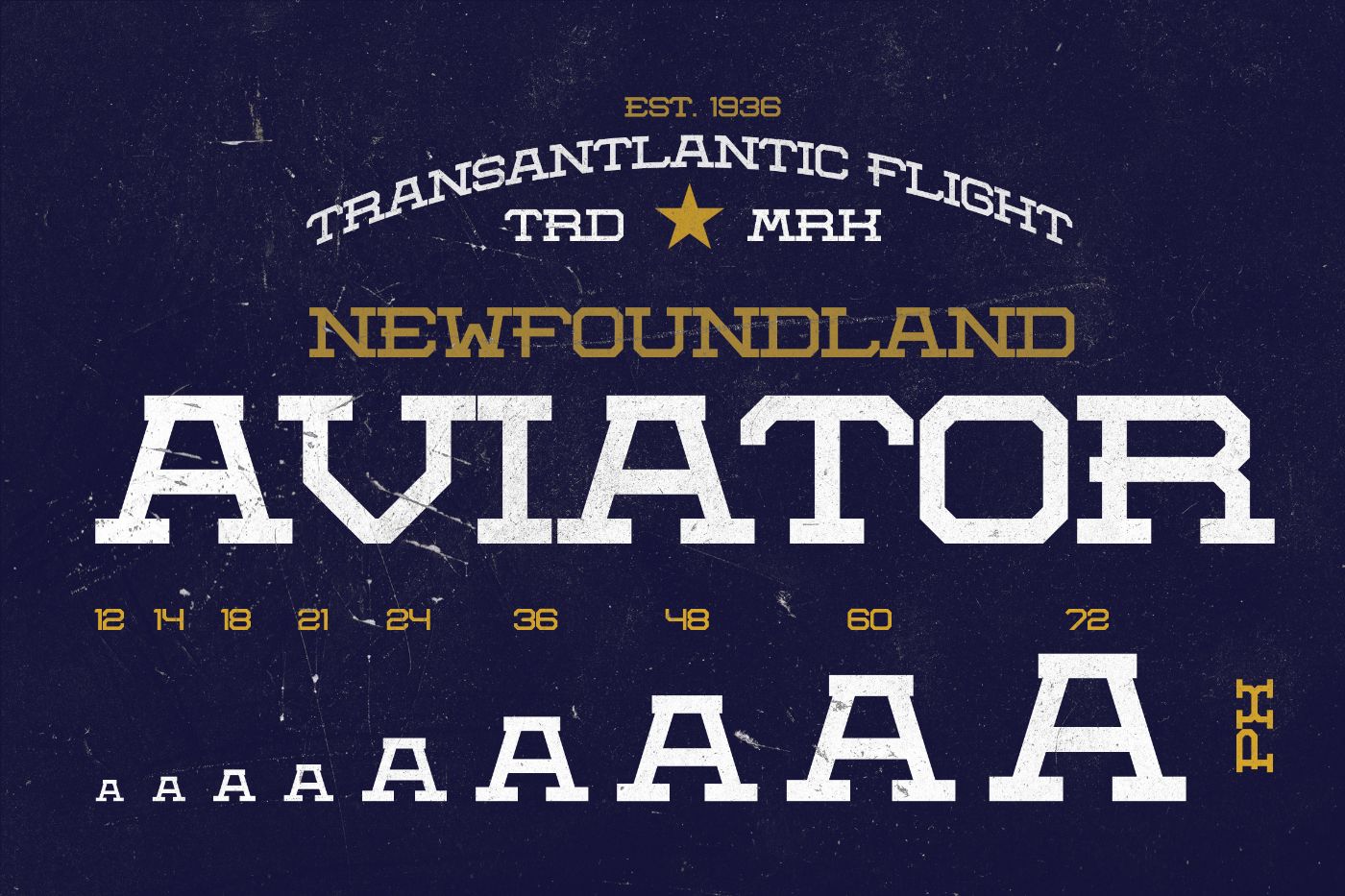 Aerotow Baseball Font