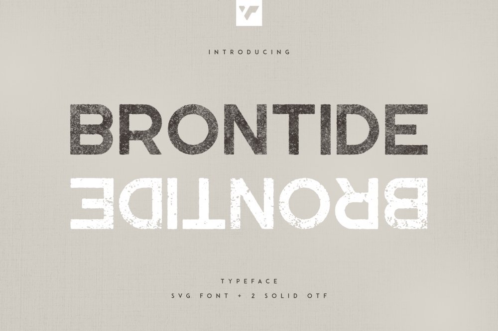 Brontide Typeface