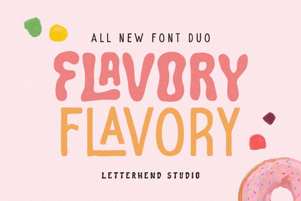 Flavory Food Font