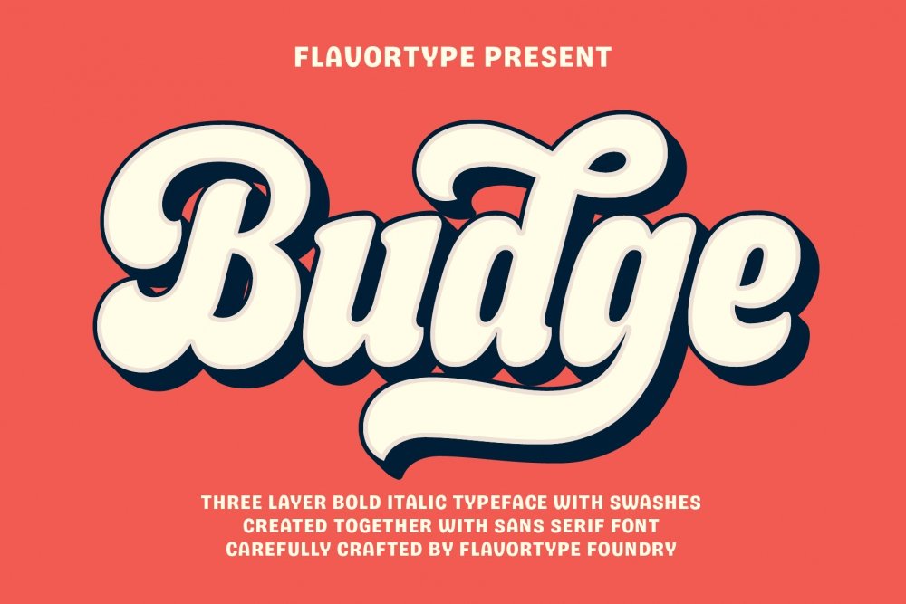 Budge Food Font