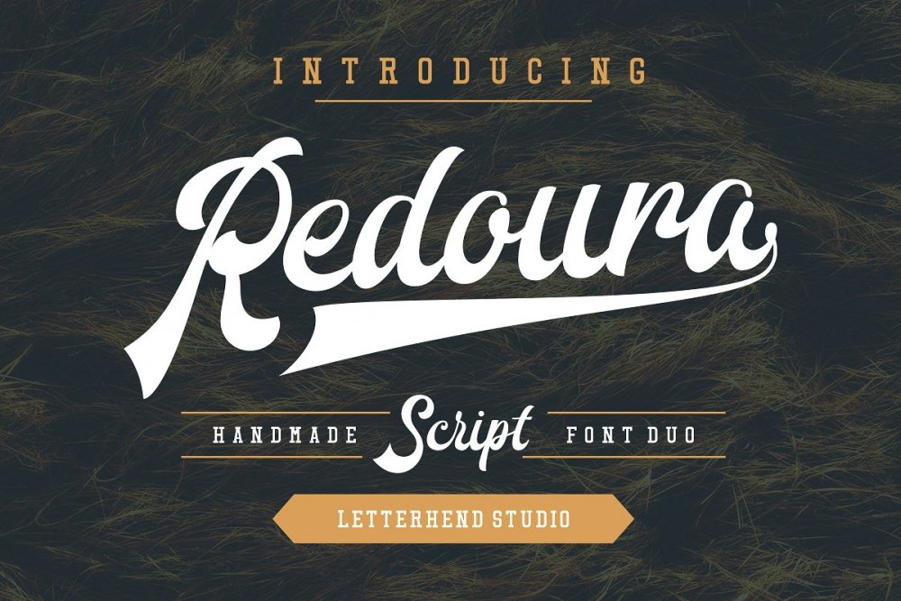 Redoura Baseball Font