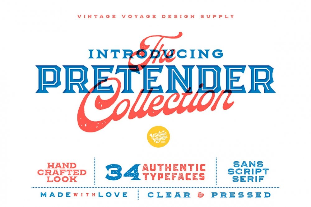 The Pretender Baseball Font