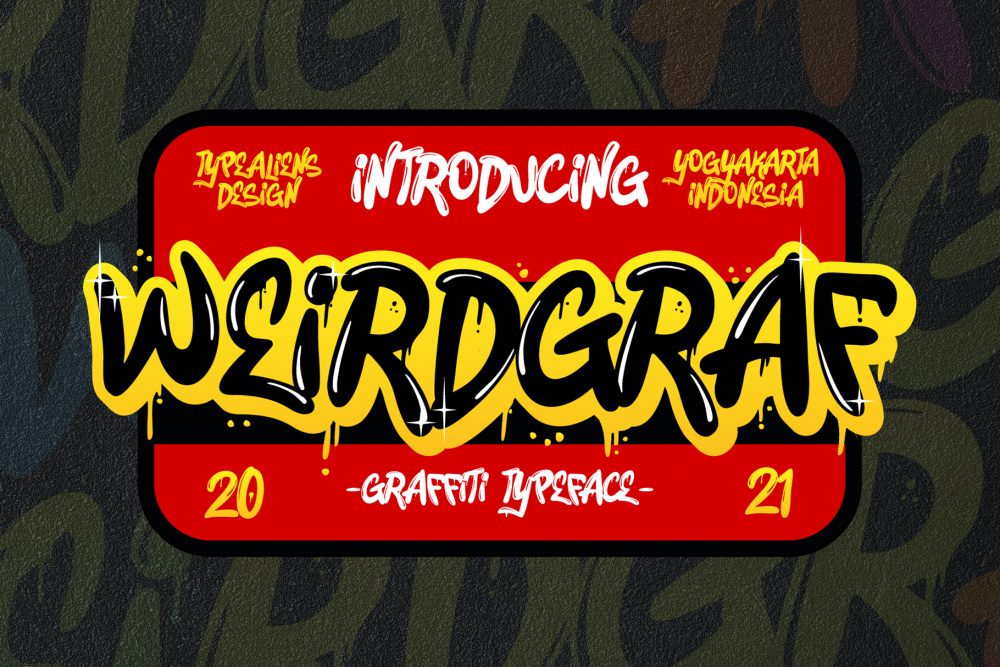 Weirdgraf Typeface