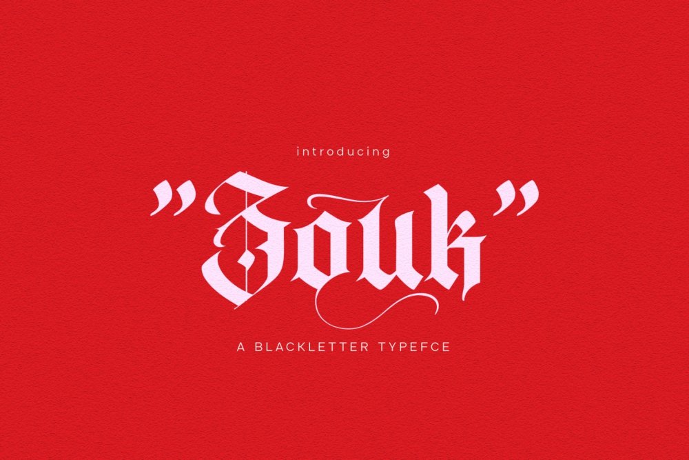  Zouk – Gothic Calligraphy