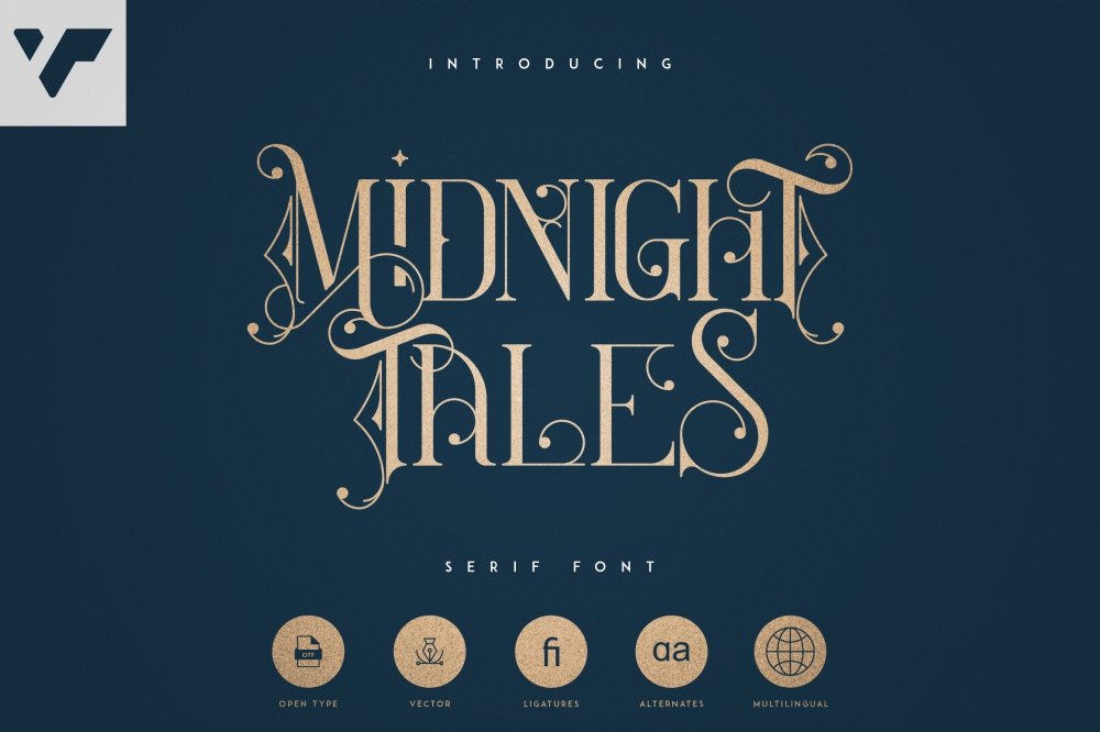 Midnight Tales - Fantasy Font