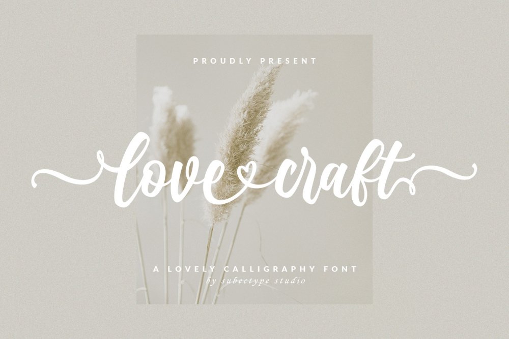 Love Craft – A Lovely Font