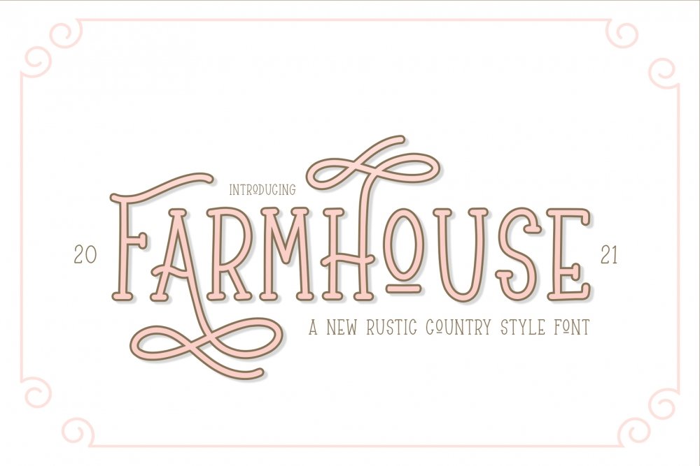 Farmhouse Font