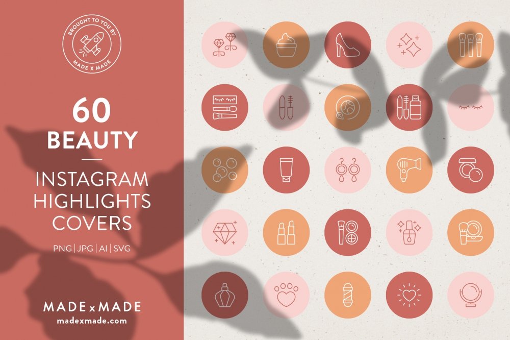 Premium Vector  Instagram highlight cover student