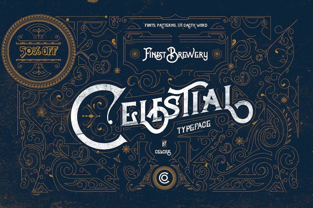 Celestial - Fantasy Font