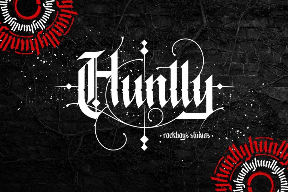 Huntly - Fantasy Font