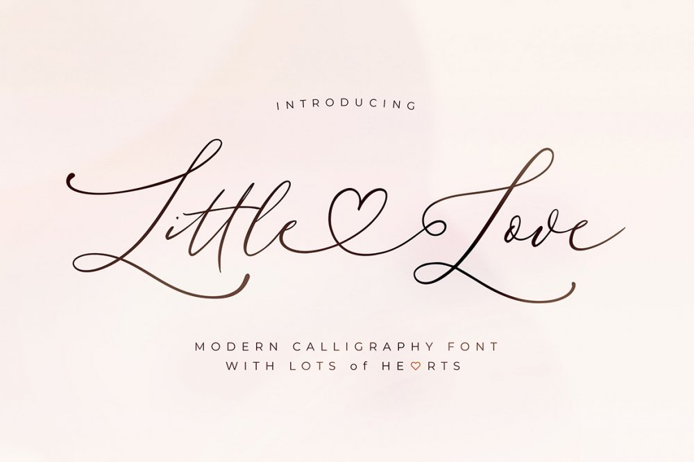 Little Love – Modern Calligraphy Font