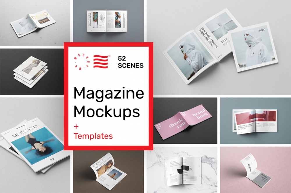 Magazine Mockups Pack