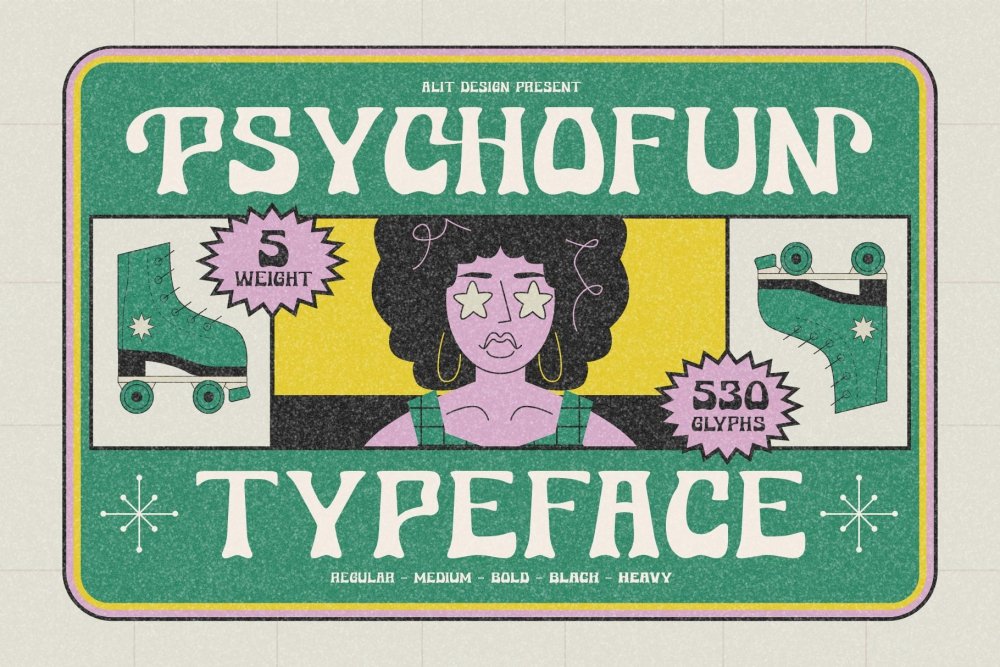 Psychofun Typeface