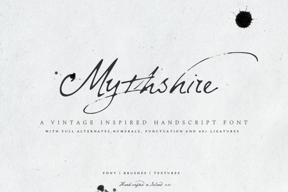 Mythshire - Fantasy Font