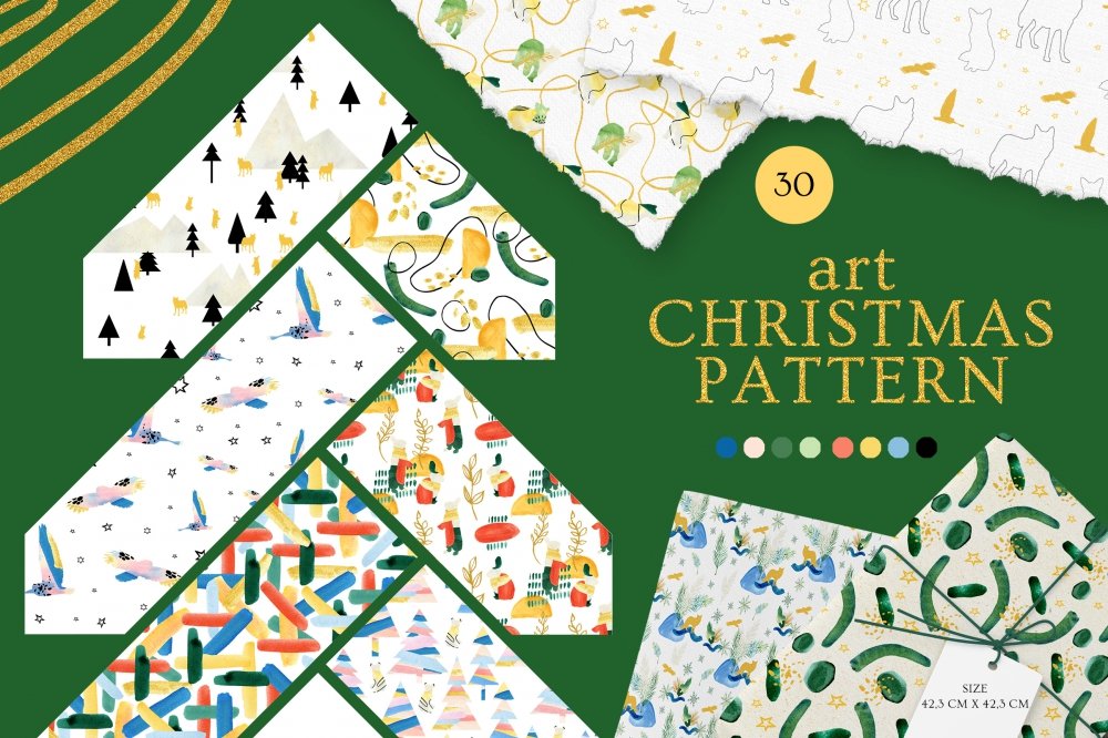 Christmas Pattern – Abstract Paper