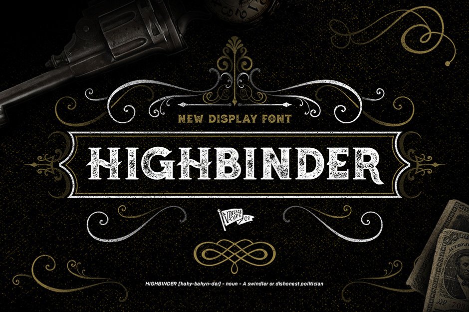 Highbinder - Fantasy Font