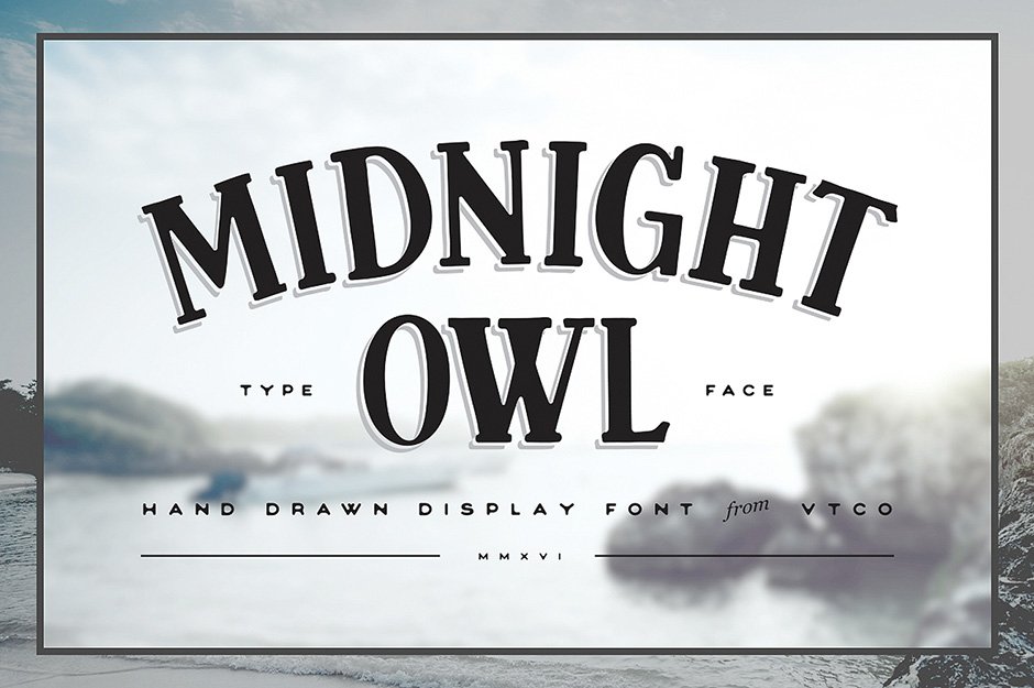 Midnight Owl - Fantasy Font