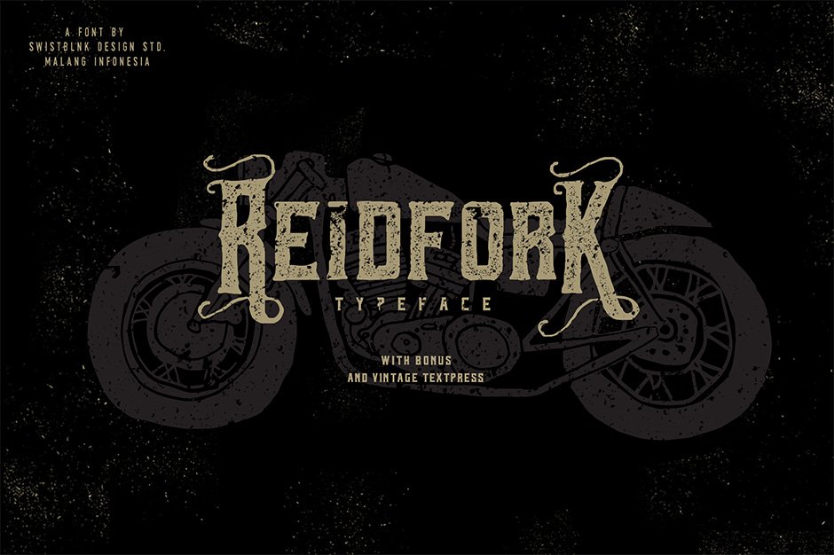 Reidfork - Fantasy Font