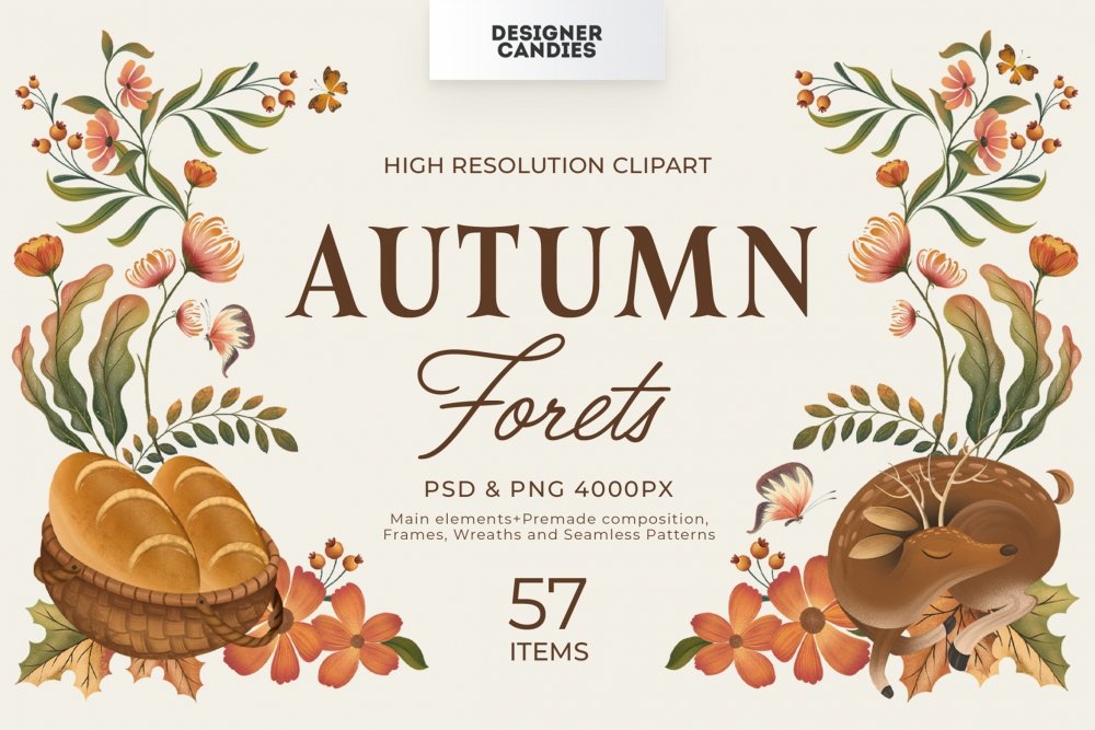 Autumn Forest Clipart