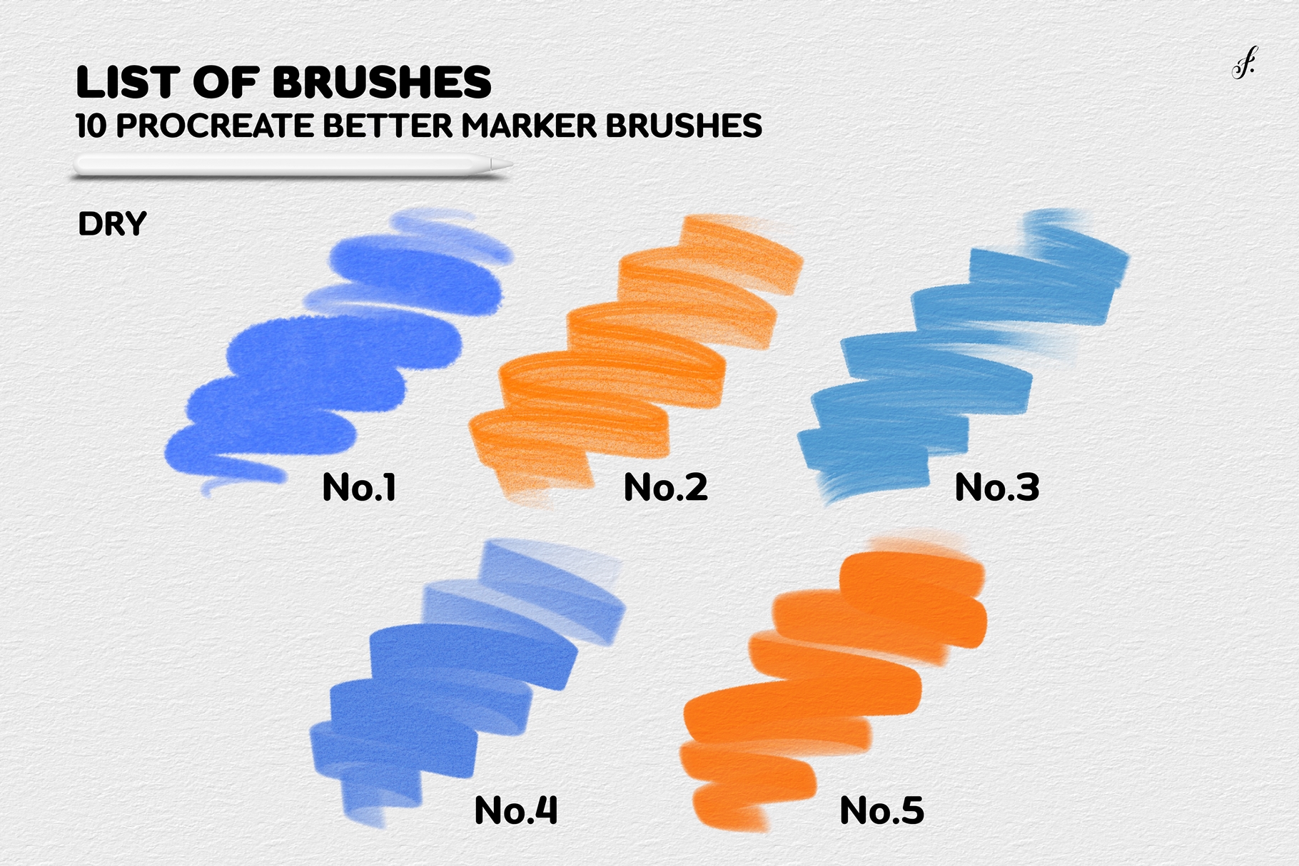 Marker Brushes Procreate | 10 Procreate Better Marker Brushes