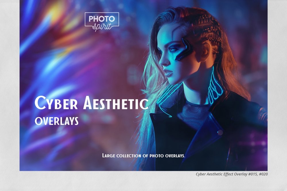 Cyber Aesthetic Overlays