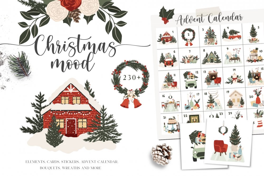 Christmas Mood – Winter Holiday Set