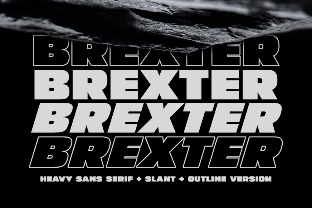 Brexter – Heavy Sans Serif