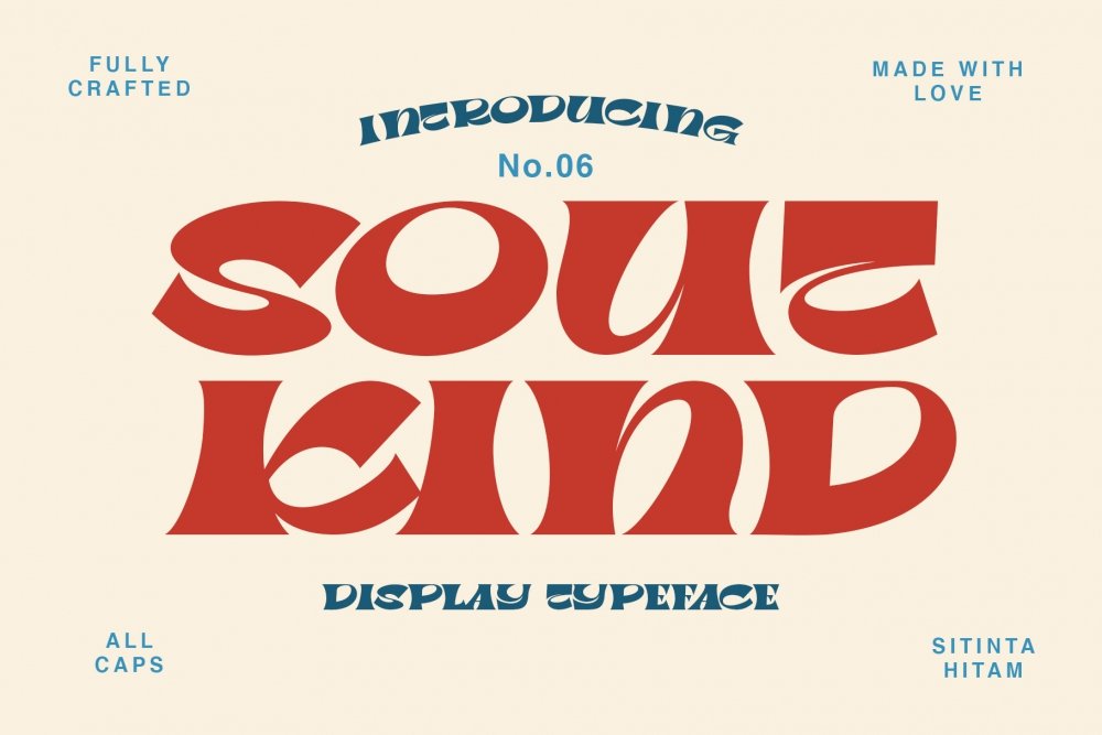 Soutkind Bold Typeface