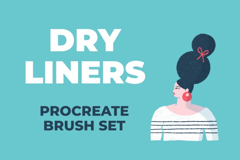 Dry Liners Procreate Brush Set