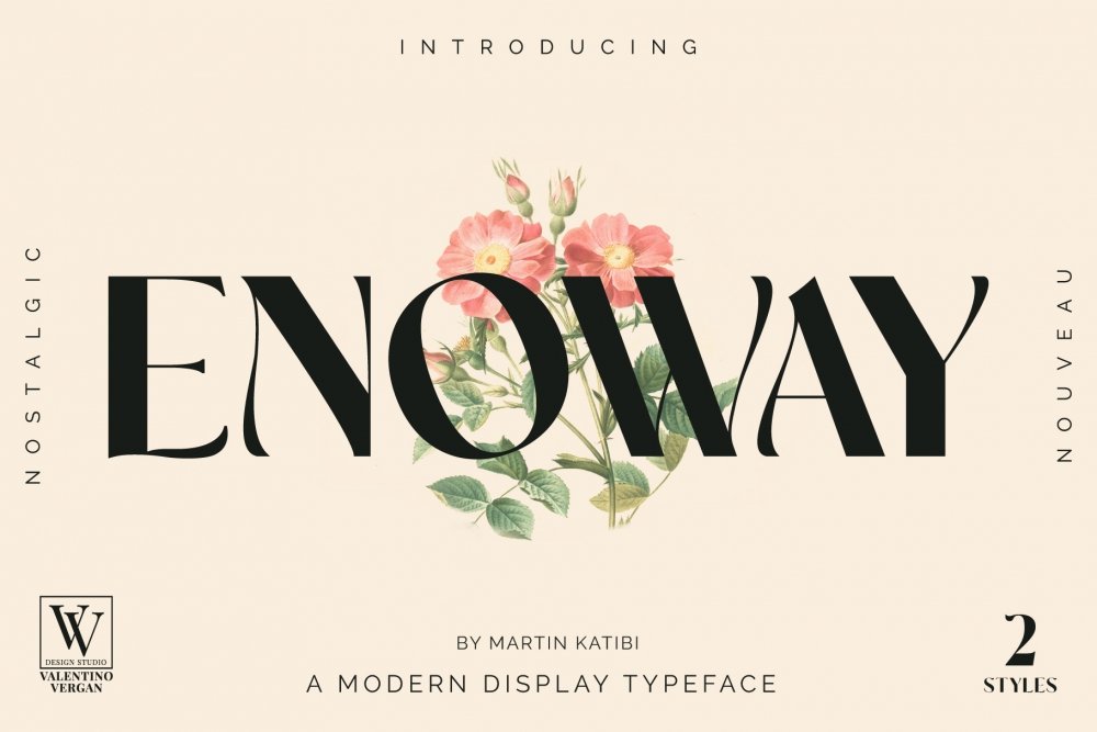 Enoway – Modern Elegant Typeface