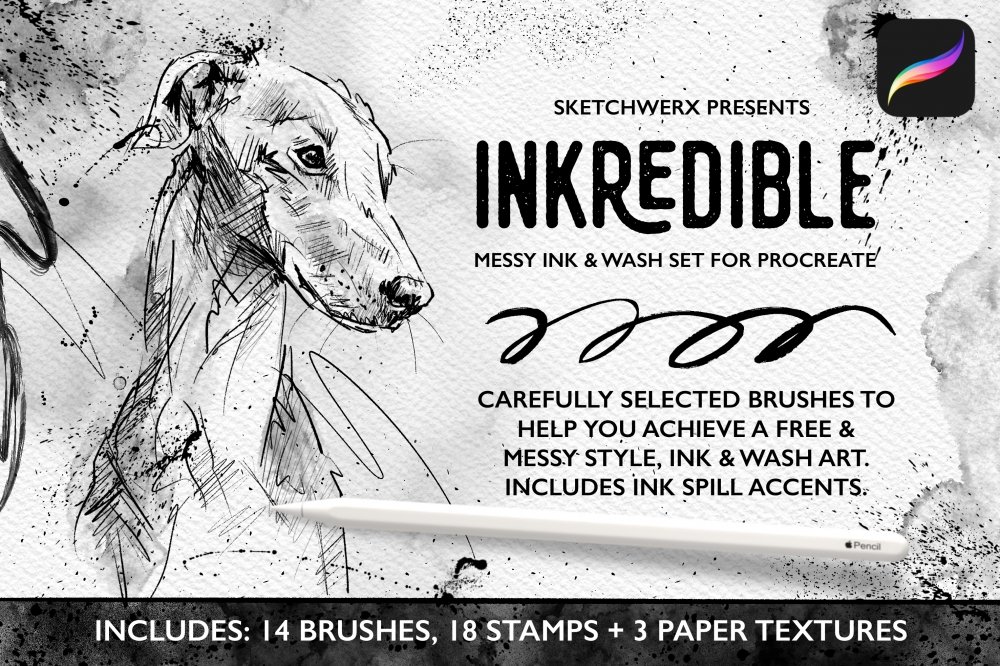 Inkredible Messy Ink & Wash Set