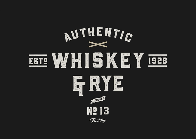 The Whiskey Font Collection