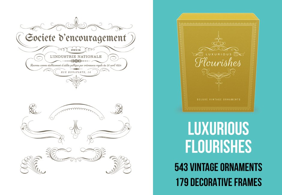 Luxurious Flourishes Pack