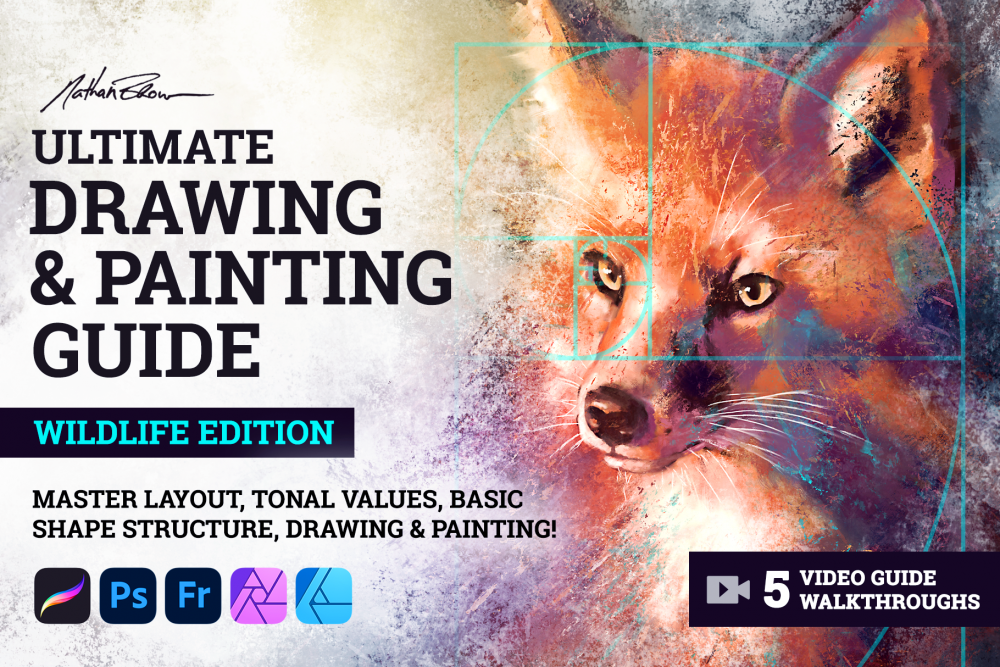 Ultimate Drawing And Painting Guide – Wildlife Edition