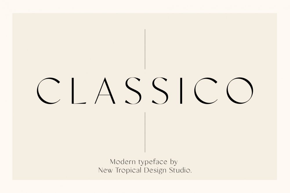 Classico – Modern Serif Font