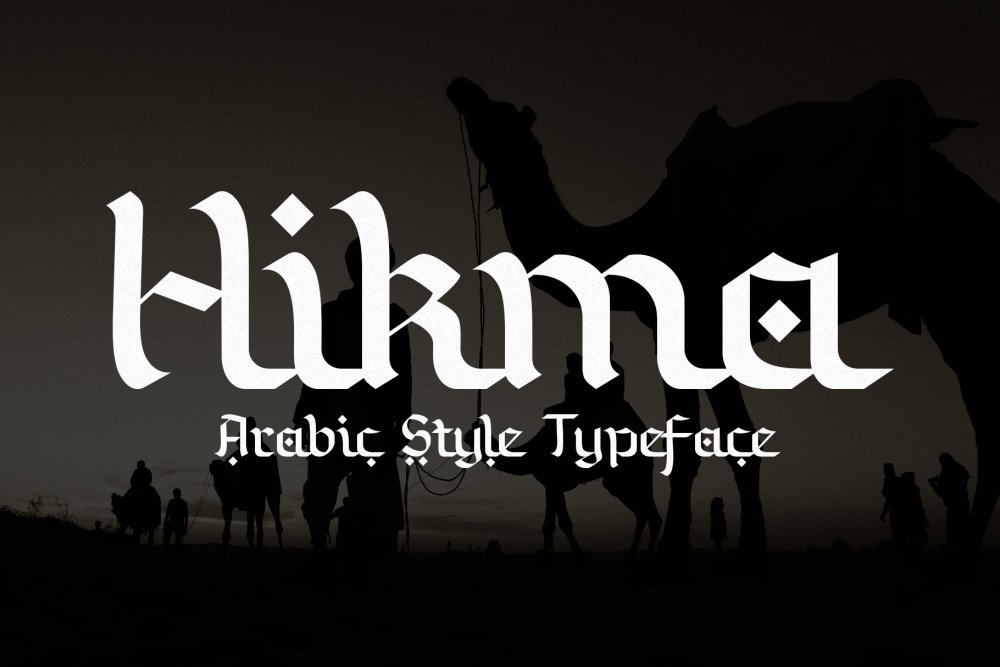 Hikma – Arabic Style Typeface