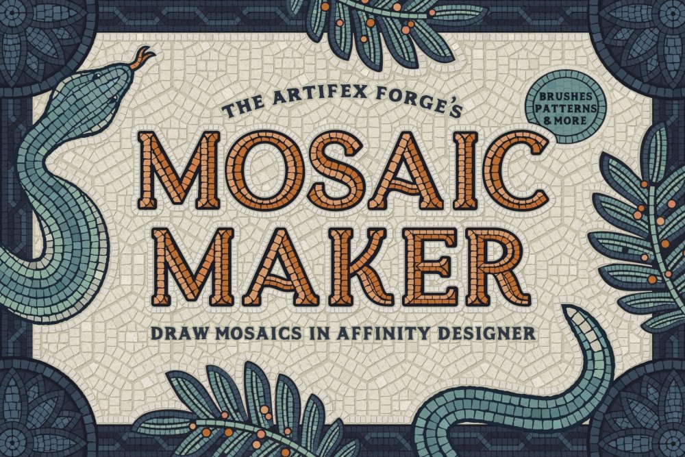 Mosaic Maker – Affinity Brushes & Patterns