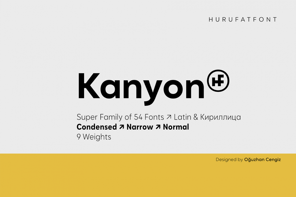 Kanyon Sans Serif