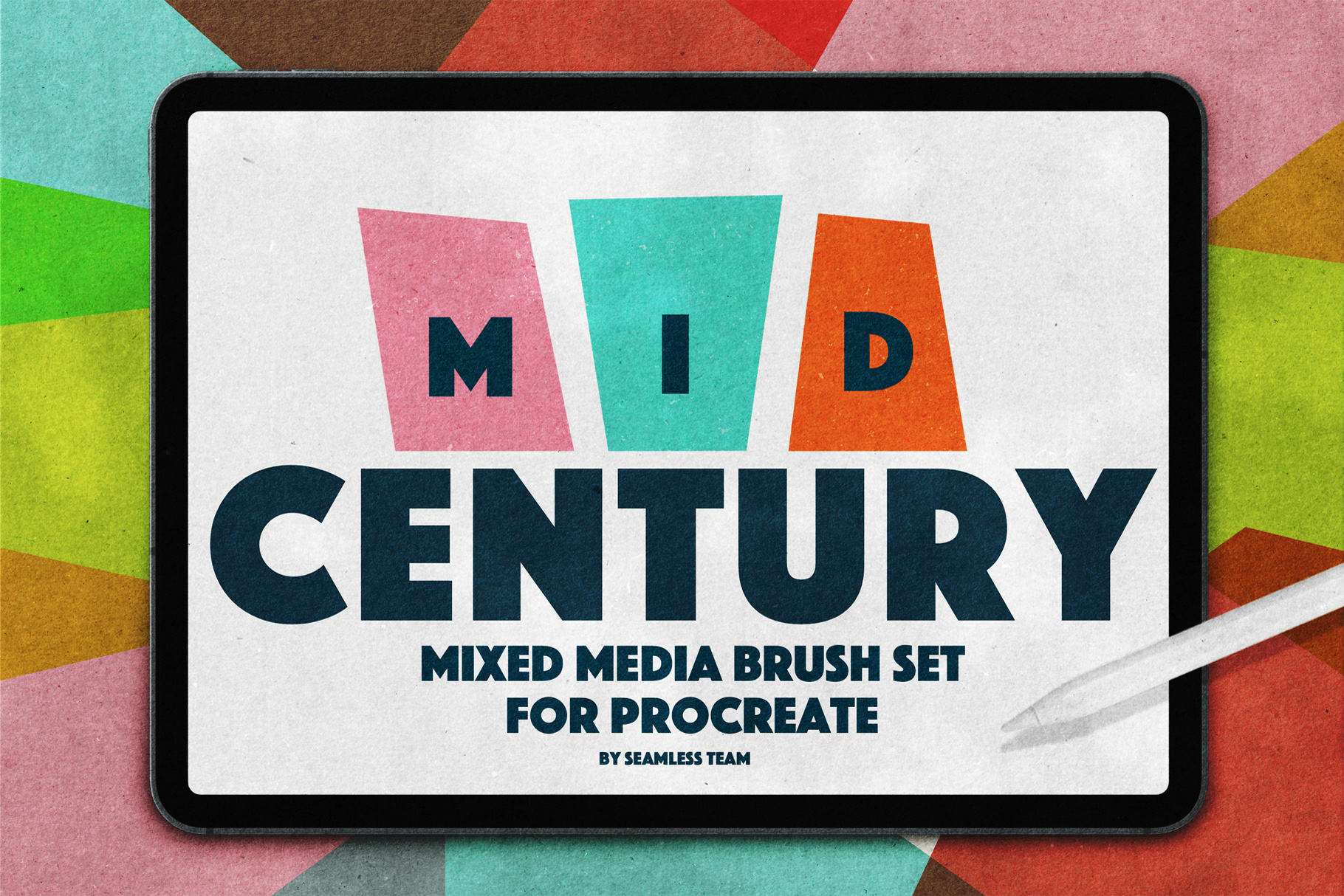Mid Century Brushes for Procreate 5
