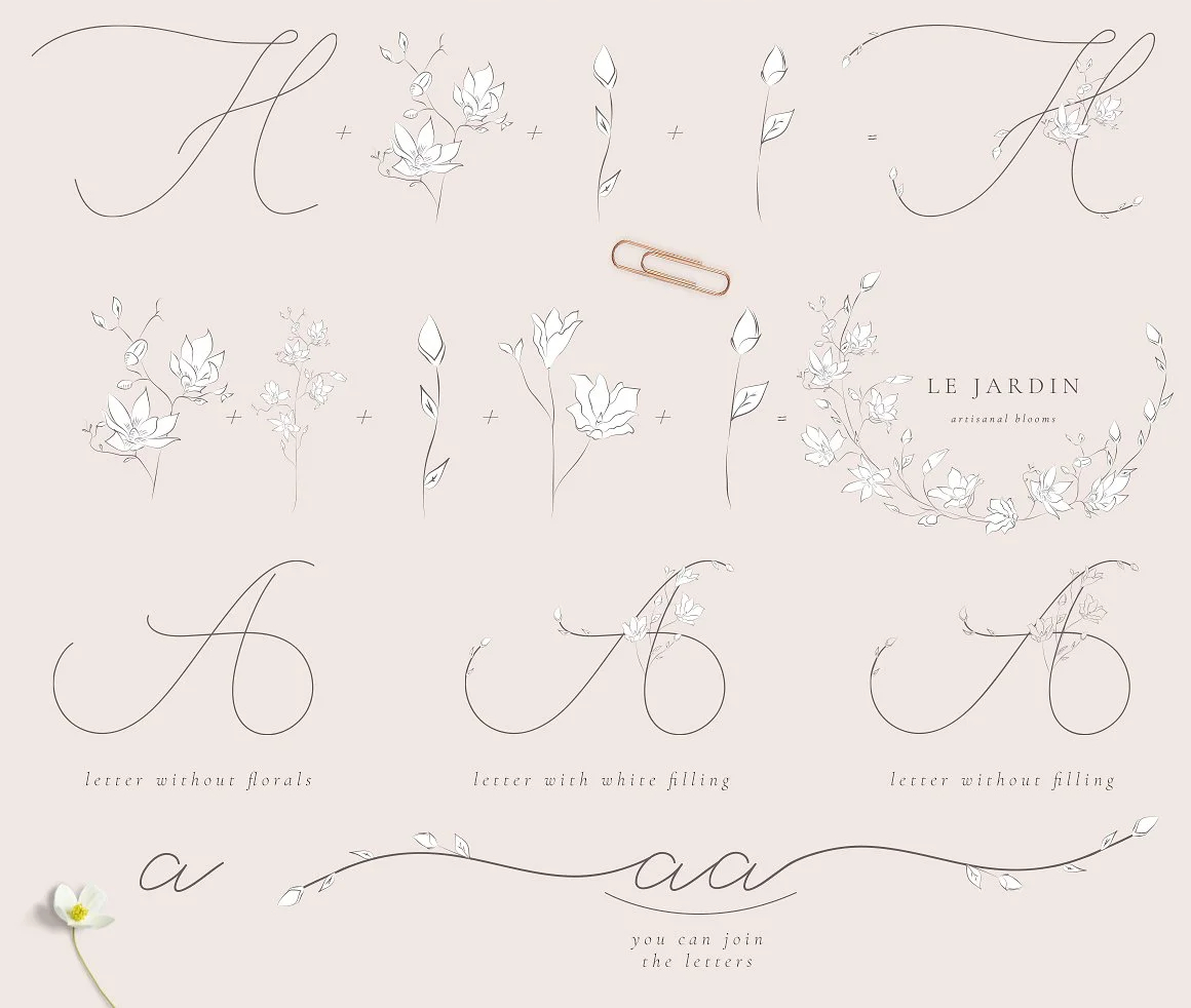 Tender Feeling – Monograms and Logos