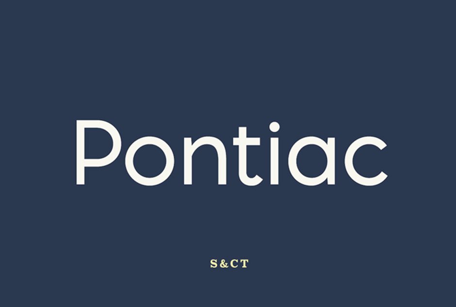 Pontiac Full Font Pack