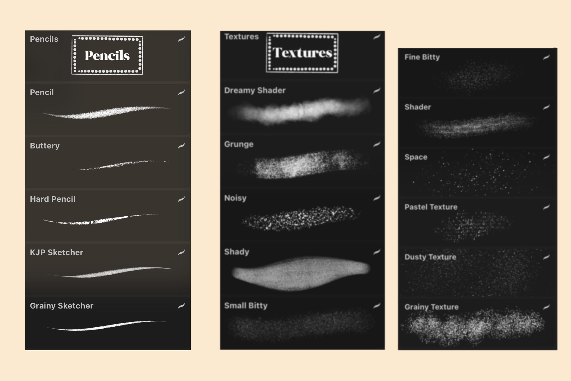 liner brushes procreate free