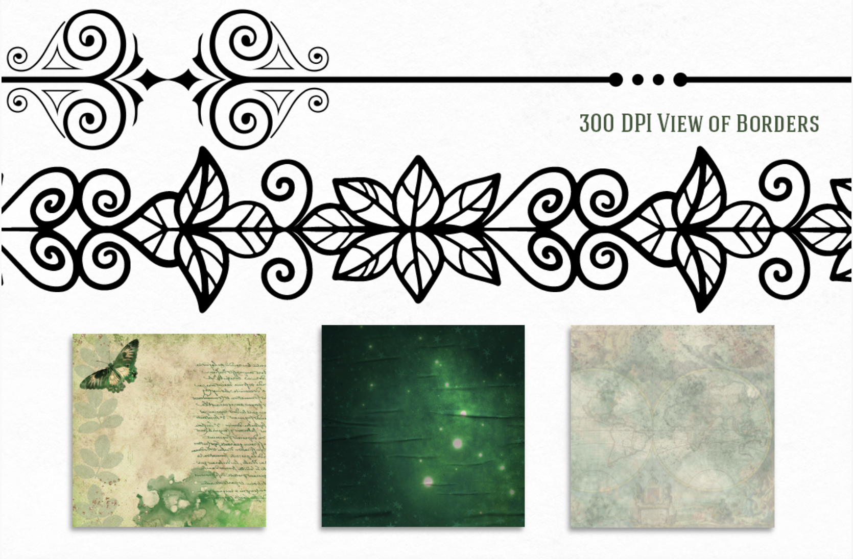 Absinth of Romance – Art Deco Scrap & Design Kit