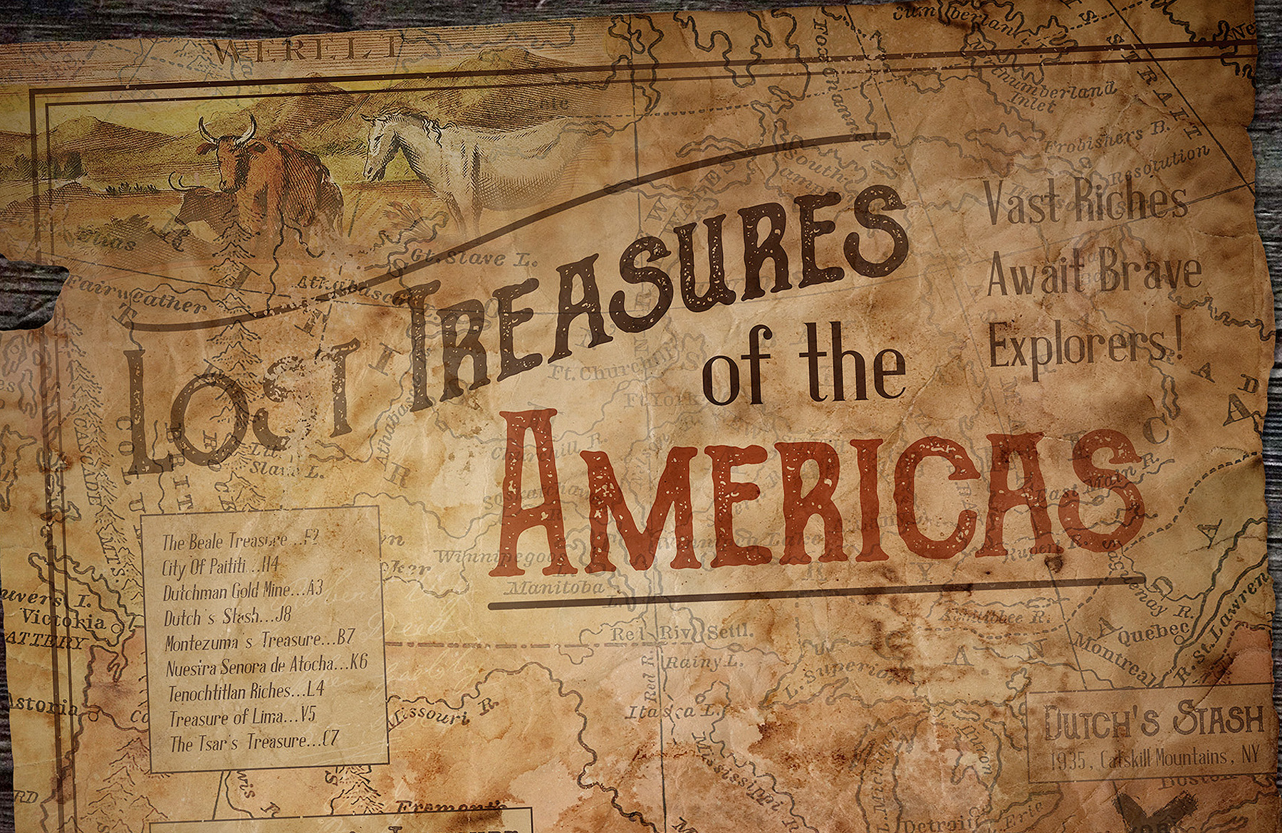 historical treasure maps